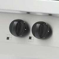 Heavy Duty Kookplaat - 2 Pitten - Enkel - 70 cm Diep - Gas