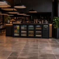 BARKOELER ZWART 4 GLASDEUREN