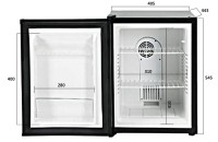 MINIBAR 40L PELTIER KOELING