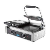Contactgrill - Glad - Dubbele Grillplaat - 2 x 22 cm