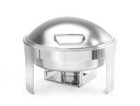 Chafing dish rond satin finish
