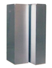 ALU VIERKANTEN AFVOERBUIS 300