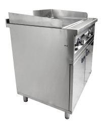 ENT 700 BAKPLAAT EL. CHROOM