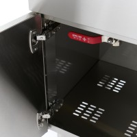 Frituurpan - 2 x 16 L - 2 Manden - met Tapkraan en Opbergruimte - 230V