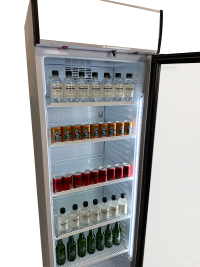 KOELKAST GLASDEUR 382L CANOPY