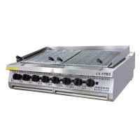 Premium Chargrill - 8 Zones - Driedubbel - 90 cm Diep - Gas