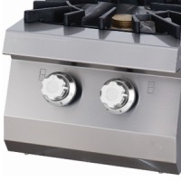 Premium Kookplaat - 2 Pitten - Enkel - 90 cm Diep - Gas