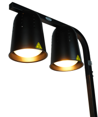 WARMHOUDLAMP ZWART