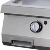 Heavy Duty Grillplaat - Glad Chroom - Dubbel - 70 cm Diep - Gas