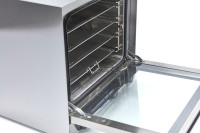 Heteluchtoven - Grillen en Stomen - 4 Bakplaten - Ingebouwde Timer