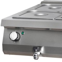 Heavy Duty Bain Marie - Dubbel - 70 cm Diep - Elektrisch