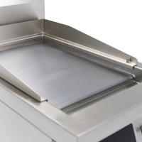 Inductie Grillplaat 700 - Glad - 5000W - Enkel - met Onderstel