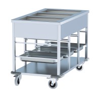 BAIN-MARIE TROLLEY 3/1