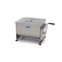 Vleesmenger - 40 L - 35 Kg Vlees - Dubbele As - Handmatig
