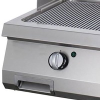 Heavy Duty Grillplaat - Gegroefd - Dubbel - 70 cm Diep - Elektrisch