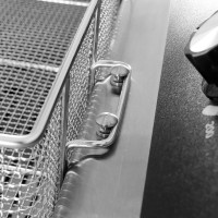 Frituurpan - 45 L - 1 Mand - met Tapkraan - 400V