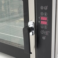 Combisteamer - 4 Bakken (1/1 GN / 60 x 40 cm) - Digitaal Display - 400V