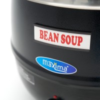 Soepketel - 13 L - Uitneembare binnenpan - met Dekselklep & Lepeluitsparing