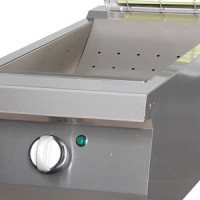 Heavy Duty Frites Warmhoudunit - Enkel - 70 cm Diep - Elektrisch