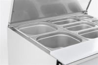 SALADETTE 2 DEUR 2.5x1/1GN PAN