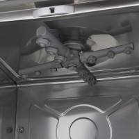 Horeca Vaatwasser - 40 x 40 cm - met Afvoer-, Glansspoel- en Zeeppomp - Digitaal Display -230V