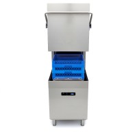 Doorschuifvaatwasser - 50 x 50 cm - met Glansspoel- en Zeeppomp - Digitaal Display - 400V