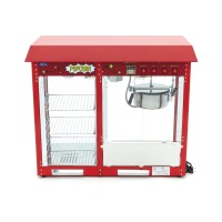 Popcorn Machine – 150 gr – met Warmhoudvitrine