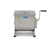 Vleesmenger - 30 L - 25 Kg Vlees - Enkele As - Handmatig