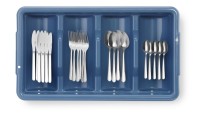Bestekset met dienblad