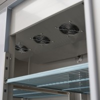 Vrieskast - 1200 L - 6 Verstelbare Roosters (2/1 GN) - Rvs - op Wielen