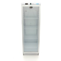 Koelkast - 400 L - Wit - met Glazen Deur
