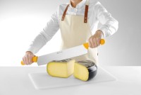 Kaasmes met dubbele handgreep