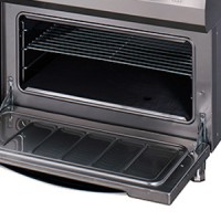 Premium Fornuis - 6 Pitten - Driedubbel - 90 cm Diep - Gas incl. Elektrische Oven