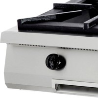 Premium Kookplaat - 1 Pit - Dubbel - 90 cm Diep - Gas