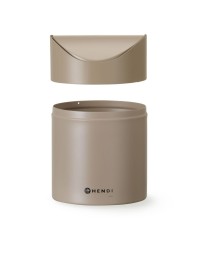 Tafelformaat prullenbak met schommeldeksel