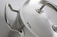 Kookpan hoog - met deksel