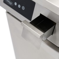 Inductie Grillplaat 700 - Glad - 5000W - Enkel - met Onderstel