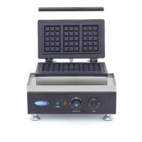 Wafelijzer - 3 Stuks - Brusselse Wafel