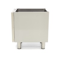 Horeca Onderstel - Enkel - 60 cm Diep - met Deur