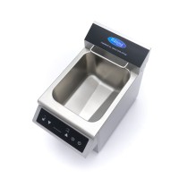 Frituurpan - 8 L - 1 Mand - Inductie - met Tapkraan