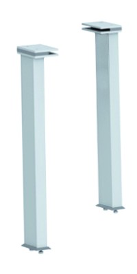 2 STAANDERS TBV GEBOGEN GLAS