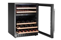 Wijnkoeler, 2 zones, 46 flessen