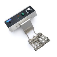 Frituurpan - 2 x 16 L - 2 Manden - met Tapkraan en Opbergruimte - 230V