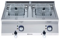 FRITEUSE 2x7 L, 800 MM, TOPMODEL, ELEKTRISCH