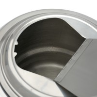 Soepketel - 13 L - Uitneembare binnenpan - met Dekselklep & Lepeluitsparing