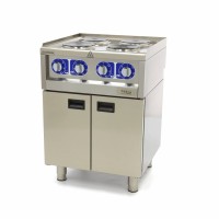 Kookplaat Horeca - 4 Pitten - Dubbel - 60 cm Diep - 400V